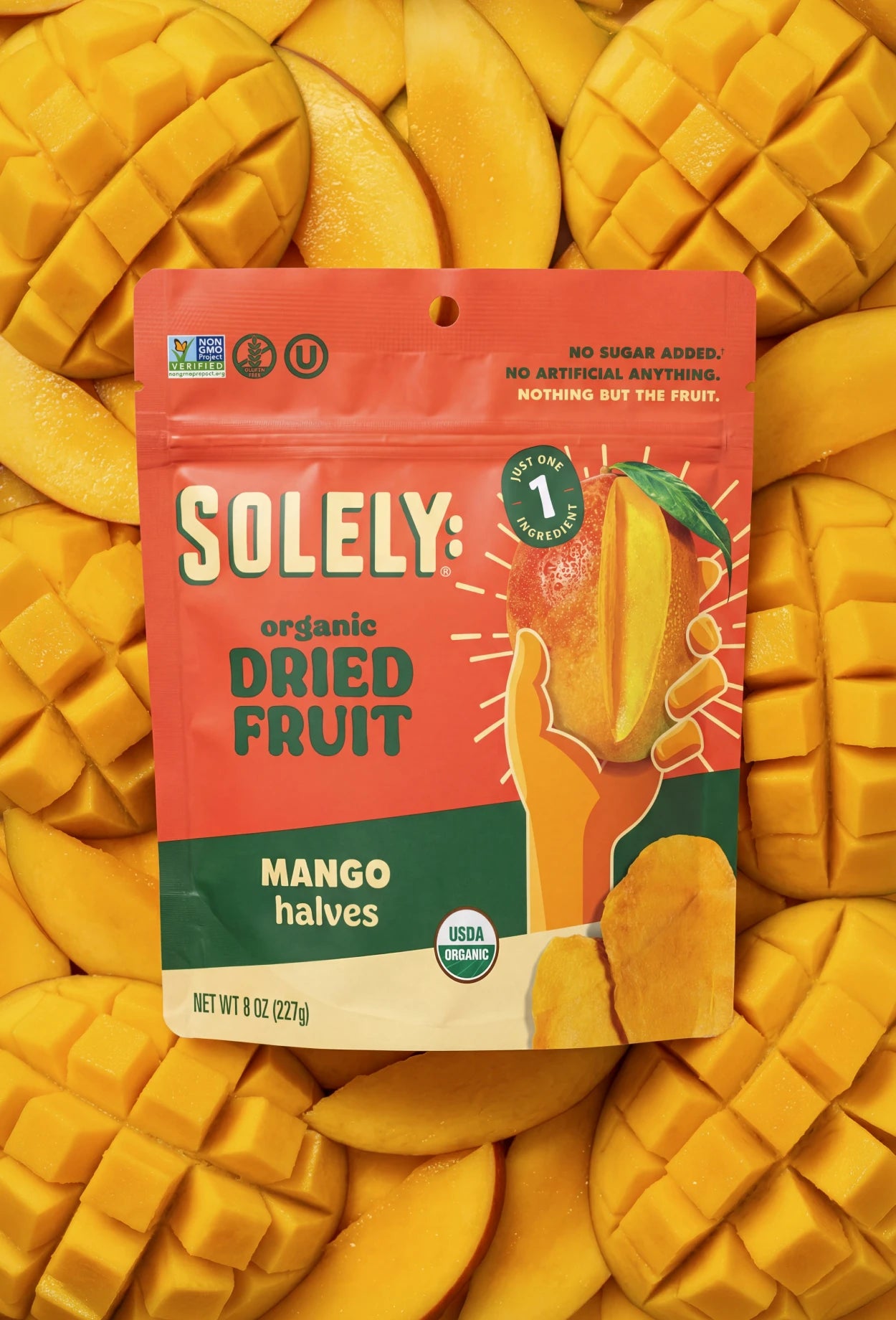 Organic Dried Mango Halves