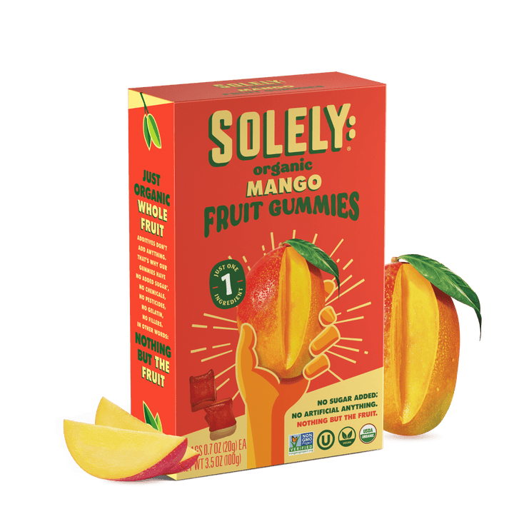 Organic Mango Whole Fruit Gummies Solely