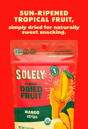 Organic Dried Mango Strips