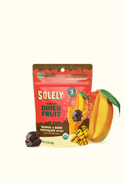 Organic Mango Chocolate Drizzled Strips
