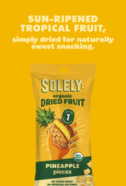 Dried Organic Pineapple Pieces