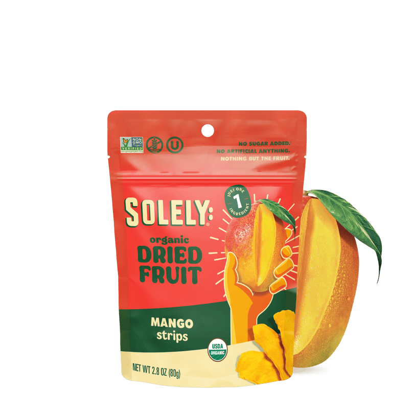 Solgey Organic Dried Mango Strips – Solely