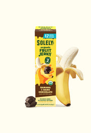 Organic Banana And Chocolate Fruit Jerky