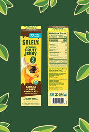 Organic Banana And Chocolate Fruit Jerky