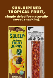 Organic Banana And Chocolate Fruit Jerky