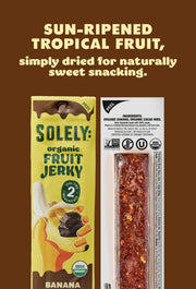 Organic Banana And Chocolate Fruit Jerky