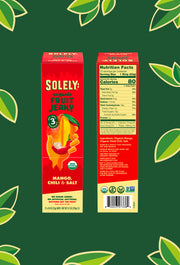 Organic Mango Chili And Salt Fruit Jerky
