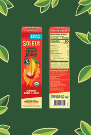 Organic Mango Chili And Salt Fruit Jerky