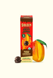 Organic Mango Chocolate Drizzled Fruit Jerky