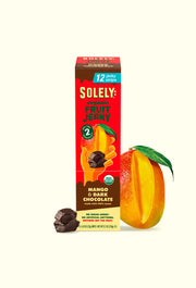 Organic Mango Chocolate Drizzled Fruit Jerky