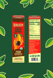 Organic Mango Chocolate Drizzled Fruit Jerky