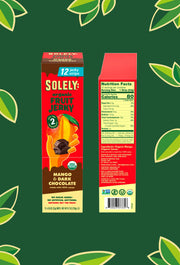 Organic Mango Chocolate Drizzled Fruit Jerky
