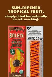 Organic Mango Chocolate Drizzled Fruit Jerky