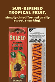 Organic Mango Chocolate Drizzled Fruit Jerky