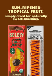 Organic Mango Chocolate Drizzled Fruit Jerky