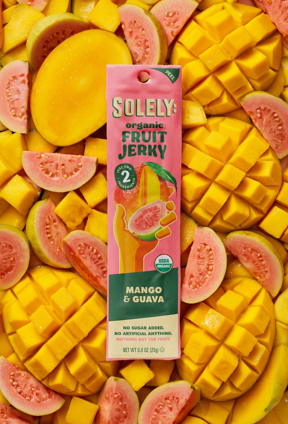 Organic Mango Guava Fruit Jerky