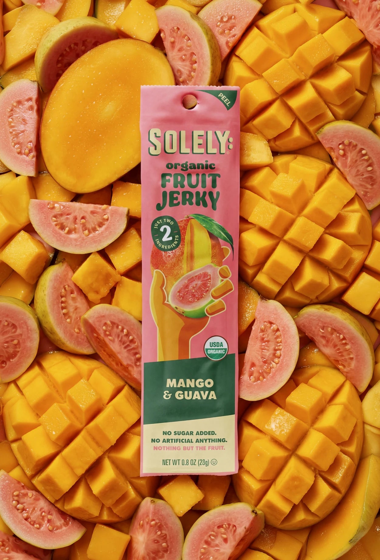 Organic Mango Guava Fruit Jerky