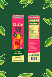 Organic Mango Raspberry Fruit Jerky