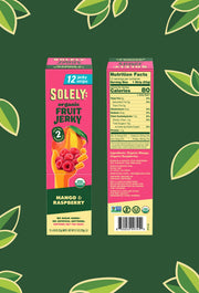 Organic Mango Raspberry Fruit Jerky